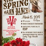 Von Holten Ranch Barn Dance Poster